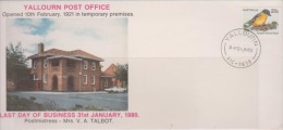 Australia 1980 Yallourn Post Office Souvenir Cover - Covers & Documents