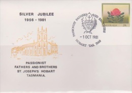 Australia 1981 Passionist Fathers And Brothers St Joseph's Silver Jubilee Souvenir Cover - Briefe U. Dokumente