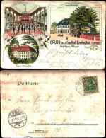1119) Ebersdorf-  Varie Vedute Disegnate - Viaggiata 10/4/1912 - Rothenburg (Rózbork)
