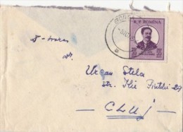 T. NEGULUTA, STAMPS ON COVER, 1956, ROMANIA - Covers & Documents