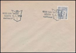 Yugoslavia 1958, Cover W./ Special Postmark Senta - Lettres & Documents