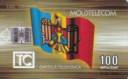 Moldova, MOL-M-07, Second Issue (09/95),  Cathedral, 2 Scans. - Moldavie