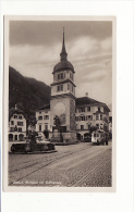 Suisse - Altdorf, Dorfplatz Mit Tlldenkmal (tramways) - Altdorf