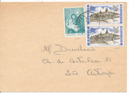 1948 Brief Van Antwerpen Naar Antwerpen Met PZ  1327+1466 (paar)  Zie Scan(s) - Cartas & Documentos