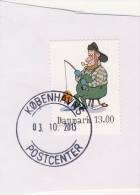 Denmark, Dänemark - Gebraucht - Karikatur Fischer - Claus Bigum - Used Stamps