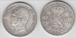 **** BELGIQUE - BELGIUM - 5 FRANCS 1850 LEOPOLD PREMIER - ARGENT - SILVER **** EN ACHAT IMMEDIAT - 5 Frank