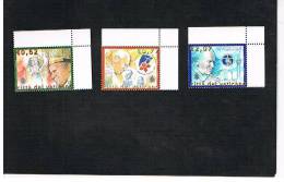 VATICANO - UNIF.1336.1338   - 2003  I VIAGGI NEL MONDO  DI GIOVANNI PAOLO II NEL 2002 - NUOVI (MINT) ** - Unused Stamps