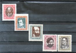 5 Valeurs N+ 240/44 De 1919 Neuf * - Ungebraucht