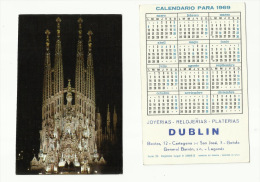 - CALENDARIO  PARA  1969--DUBLIN - Small : 1941-60