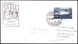 CHILE - ANTARCTIC  - BASE ARTURO  PRAT   - 1977 - Bases Antarctiques