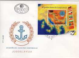 1184 FDC Jugoslavija  Yugoslavia 1988 Non Dentele, HB - FDC