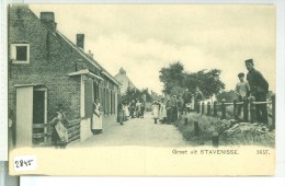 STAVENISSE * KAART NUMER 3657 * ZEELAND * CPA * (2845) - Stavenisse