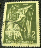 Portuguese India 1950 Holy Year 2t - Used - Portugiesisch-Indien