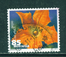 SWITZERLAND - 2011  Flowers  85c  Used As Scan - Used Stamps