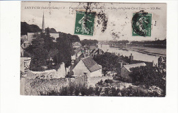 Carte 1908 SAINT CYR  SUR LOIRE / VUE GENERALE Du Bourg (côté Ouest) - Saint-Cyr-sur-Loire