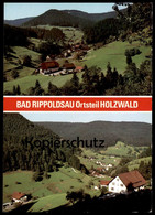 ÄLTERE POSTKARTE BAD RIPPOLDSAU ORTSTEIL HOLZWALD Schwarzwald Black Forest Foret-noire Ansichtskarte Cpa Postcard - Bad Rippoldsau - Schapbach