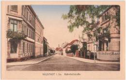 Neustadt In Sachsen Bahnhof Straße Color Neustädter Bank TOP-Erhaltung Ungelaufen - Sebnitz