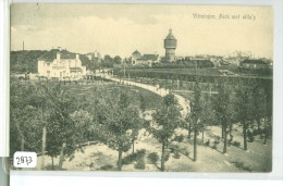 VLISSINGEN PARK MET VILLA'S * ANSICHTKAART * CPA * GELOPEN IN 1910 VAN VLISSINGEN Naar MIJDRECHT (2873) - Vlissingen