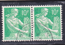 FRANCE    1957-59  Y.T. N° 1115A  Oblitéré - 1957-1959 Oogst