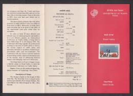 INDIA, 1991, International Conference On Traffic Road Safety, New Delhi,Brochure.  Folder - Cartas & Documentos