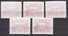 P6042 - GRECE GREECE DISTRIBUTEURS Yv N°2a ** - Machine Labels [ATM]