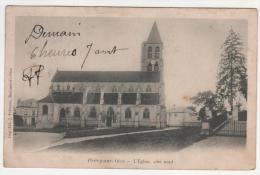 @ CPA PRECY SUR OISE, L'EGLISE, COTE NORD, OISE 60 - Précy-sur-Oise