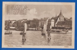 Deutschland; Rostock; Hafen Und Spruch - Rostock