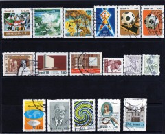 Brasile/1 -  17 Francobolli Usati Differenti - Collections, Lots & Series