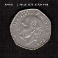 MEXICO    10 PESOS  1978  (KM # 477.2) - Mexico