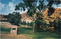 Alice Springs , The Orgiinal Watering Hole Which Gave Town Its Name, Northern Territory - Old Nucolorvue CA 76 Used - Alice Springs