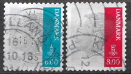 Denmark 2011 Margrethe II  MiNr.1629-1630x (O)  (lot 354 ) - Used Stamps