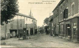 CPA 69 VILLIE MORGON LA PLACE - Villie Morgon