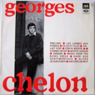 Georges CHELON LP Original BIEM Les Larmes Aux Poings / Morte Saison EX / EX - New Age