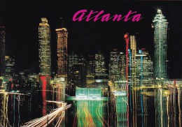 Georgia Captures The Soul And Heartbeat Of The South As It Sparkles In The Night Atlanta Georgia - Atlanta