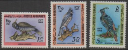 Afghanistan 1965 Set Of 3 Stamps Birds Vogel Oiseaux ** MNH - Afghanistan