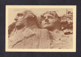 SOUTH DAKOTA BLACK HILLS MOUNT RUSHMORE MEMORIAL - RUSHMORE WAS NOT CARVED - Mount Rushmore