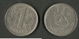 FINLAND FINNLAND Suomi 1 Markka 1984 - Finlandia