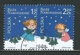 POLAND 2005 MICHEL NO 4225-4226 SET USED - Gebraucht