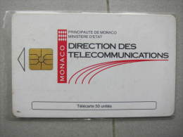 Chip Phonecard，Direction Des Telecommunications,used - Monaco