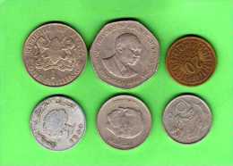 AFRICA - Kenya Morocco Namibia Tunisia - 6 Coins - Andere - Afrika