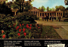 AK Bad Oeynhausen, Kurpark, Wandelhalle, Gel - Bad Oeynhausen