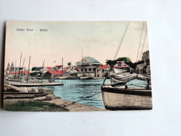 Carte Postale Ancienne : BELIZE : Belize River - Belice