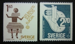 SVERIGE 1983: YT 1219 - 1220 / Mi 1237 - 1238, Europa, ** MNH - FREE SHIPPING ABOVE 10 EURO - Neufs