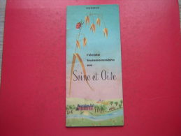 LIVRET FRANCE   L'ECOLE BUISSONNIERE EN SEINE ET OISE 1962 - Ile-de-France