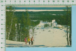 Manitoba Canada ( Mystery Mountain Ski Area  Thompson ) Cpm Post Card Carte Postale 2 Scans - Thompson