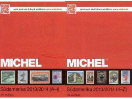 MlCHEL Süd-Amerika Band 3/1+3/2 A-Z Briefmarken Katalog 2013 Neu 158€ Brazil Chile Ecuador Paraguay Peru Surinam Uruguay - Pacchi