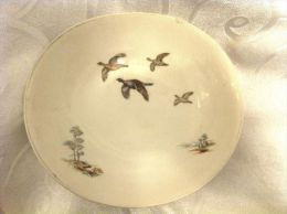 \""GROUSE. MIGRATING BIRDS\" BEAUTIFUL VINTAGE JOHNSON BROS PLATE BOWL ENGLAND - Johnson Bros.