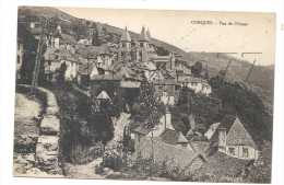 Conques-sur-Oriel (11) : Vue Générale Sur Les QuartiersOuest Prise D'une Rue  En  1930 PF. - Conques Sur Orbiel