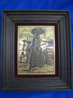 WOMEN OF THE HILL COUNTRY OF JUDAEA METAL ETCHING WEBB - Otros & Sin Clasificación