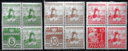 Denmark 1937Dybbøl-block  MiNr.( H-BL-10-12 ) MH (**)  (lot Ks 228 ) - Unused Stamps